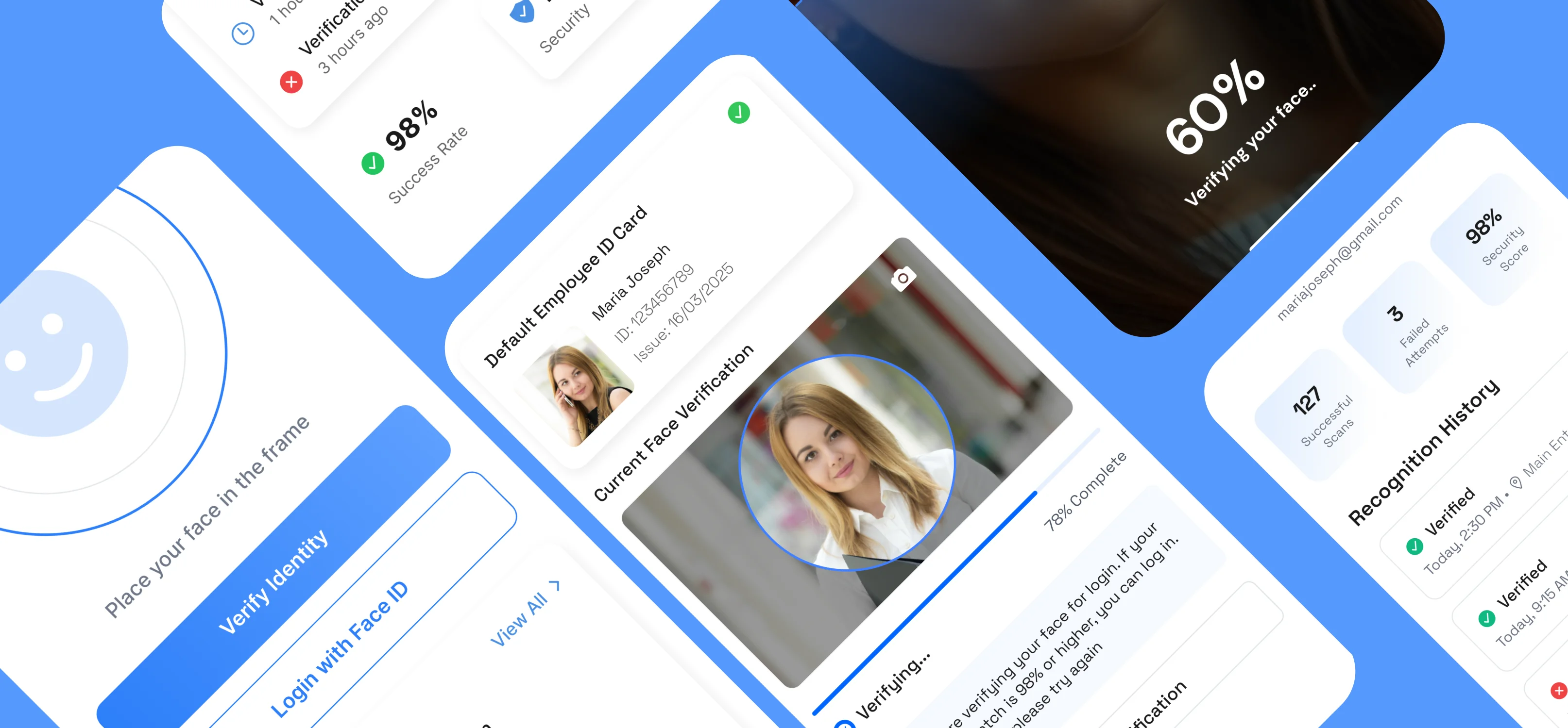 Face recognition system using AI and ML