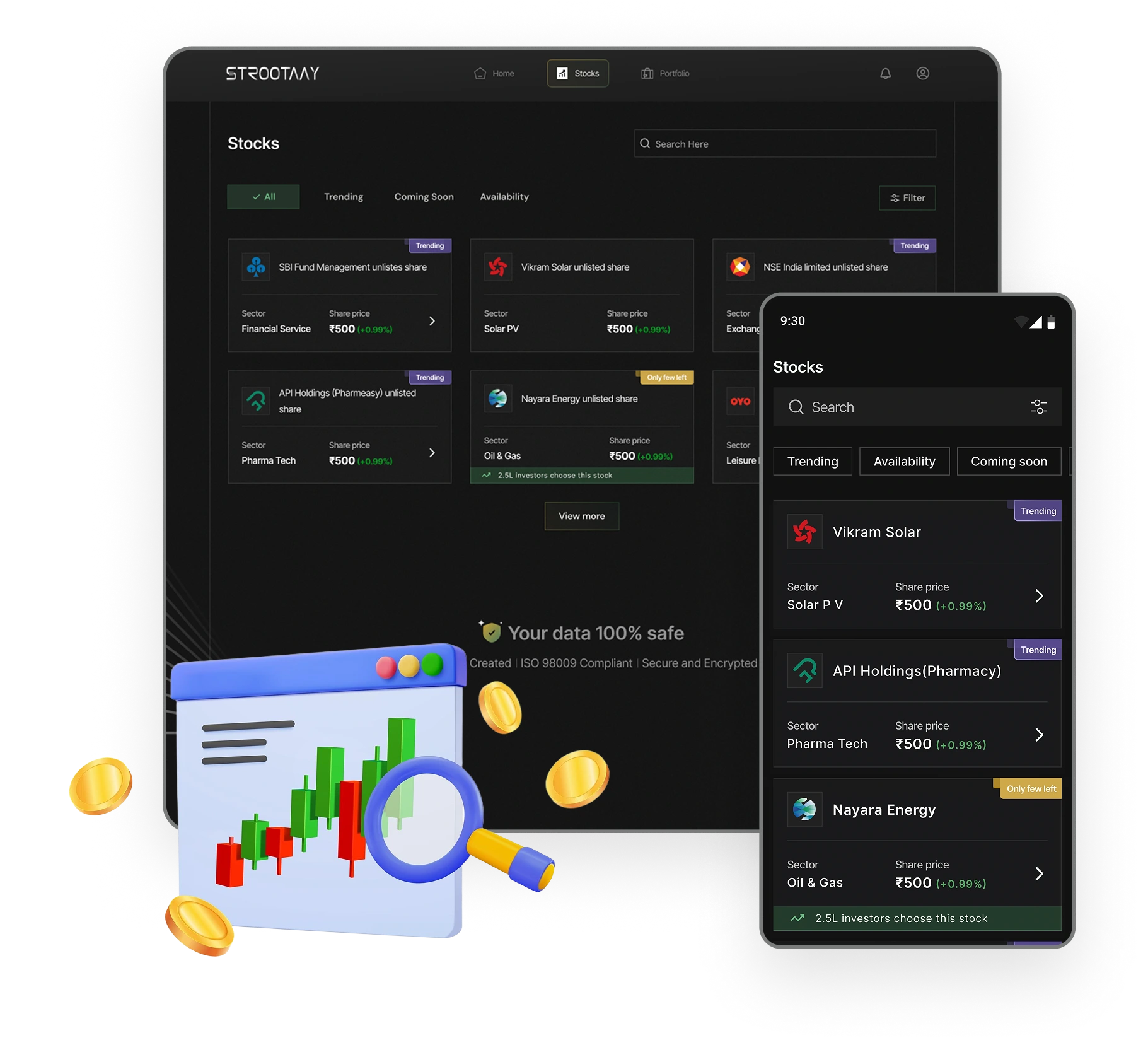 Admin and operations portal