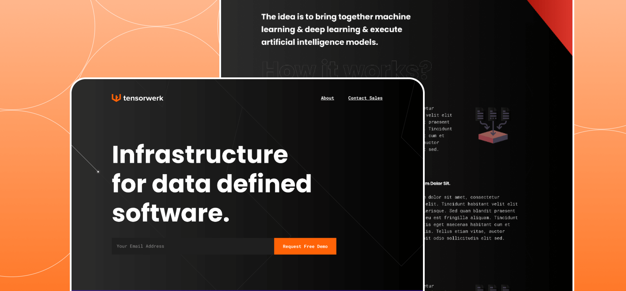 Infrastructure for data-defined software