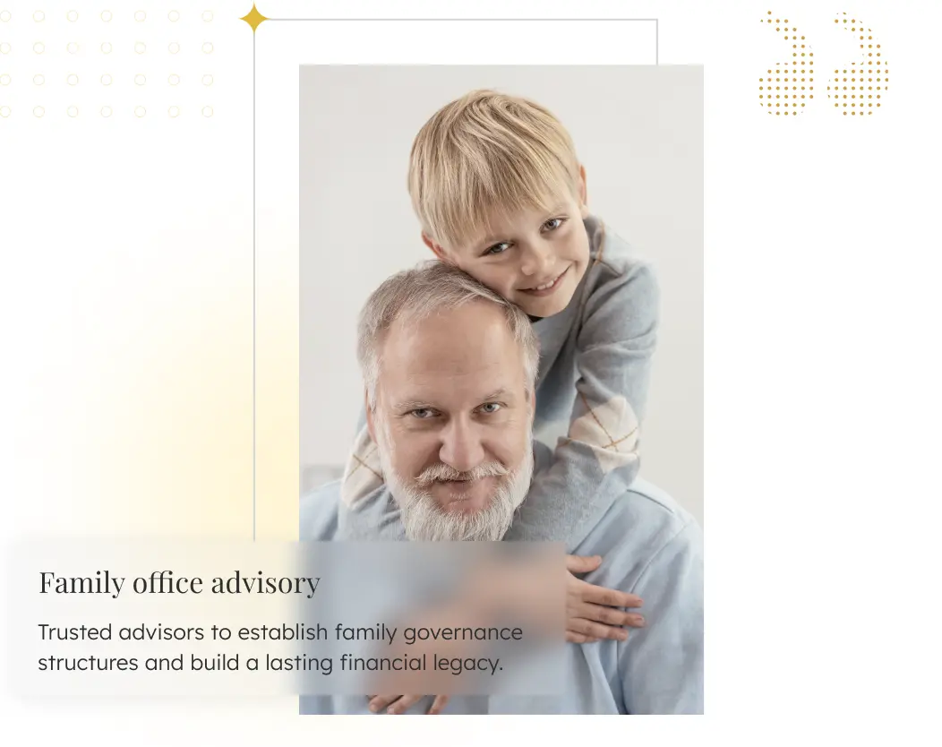 Corporate website for family office business - Journey into purpose