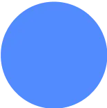Circle blue